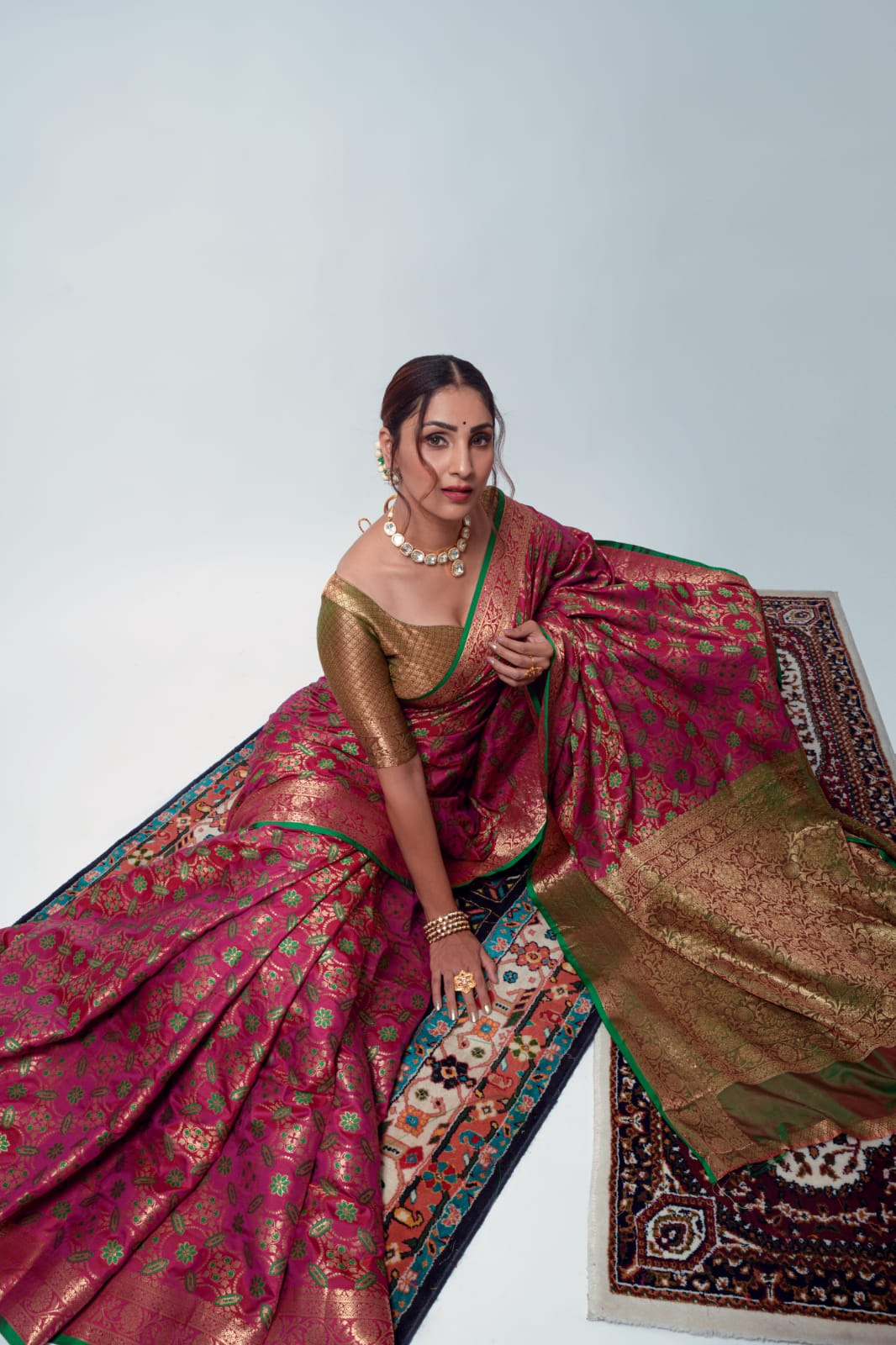 Rajpath Anika Soft Patola Sarees rajpath