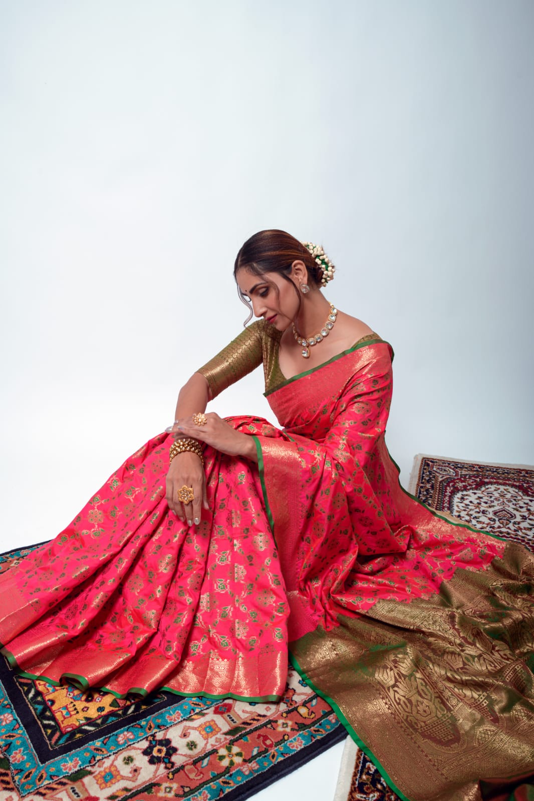 Rajpath Anika Soft Patola Sarees rajpath