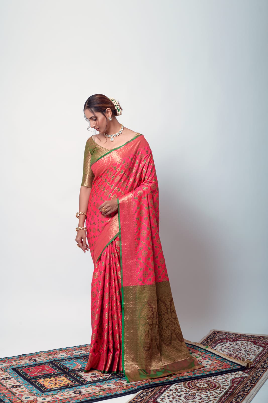 Rajpath Anika Soft Patola Sarees rajpath