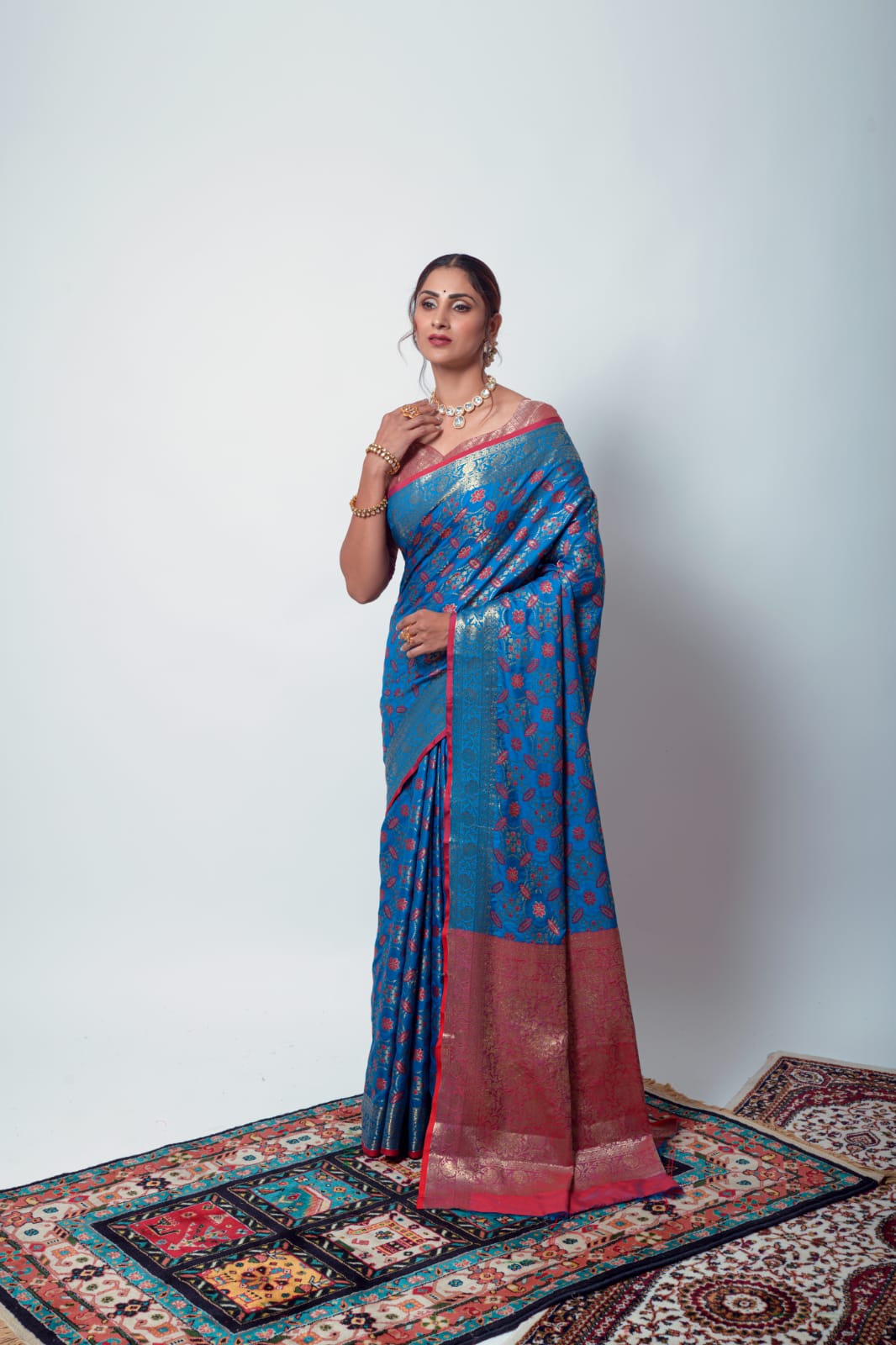 Rajpath Anika Soft Patola Sarees rajpath