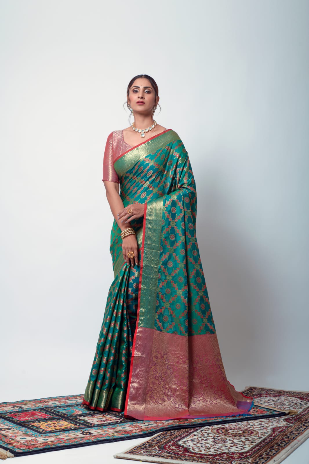 Rajpath Anika Soft Patola Sarees rajpath