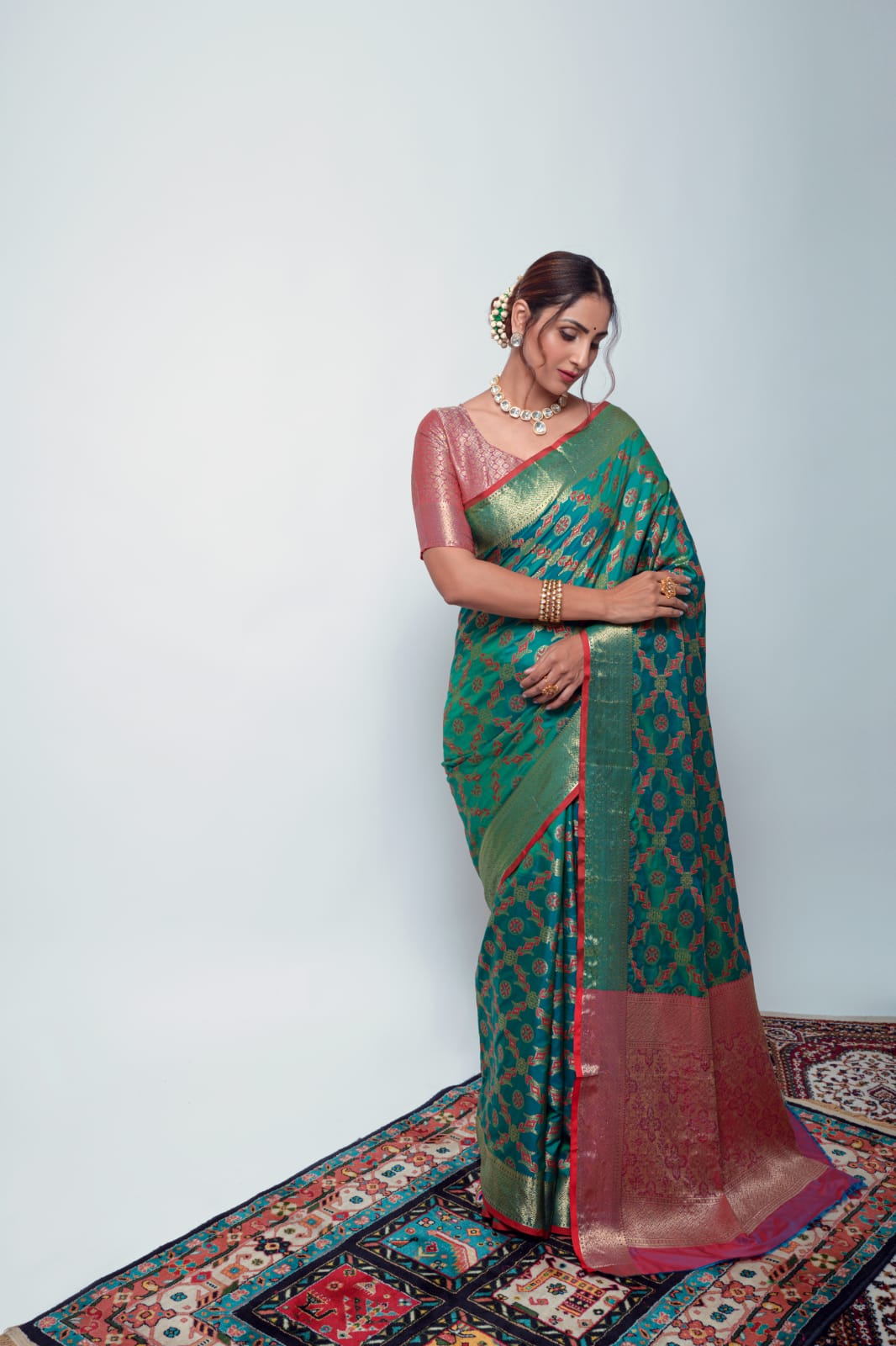 Rajpath Anika Soft Patola Sarees rajpath