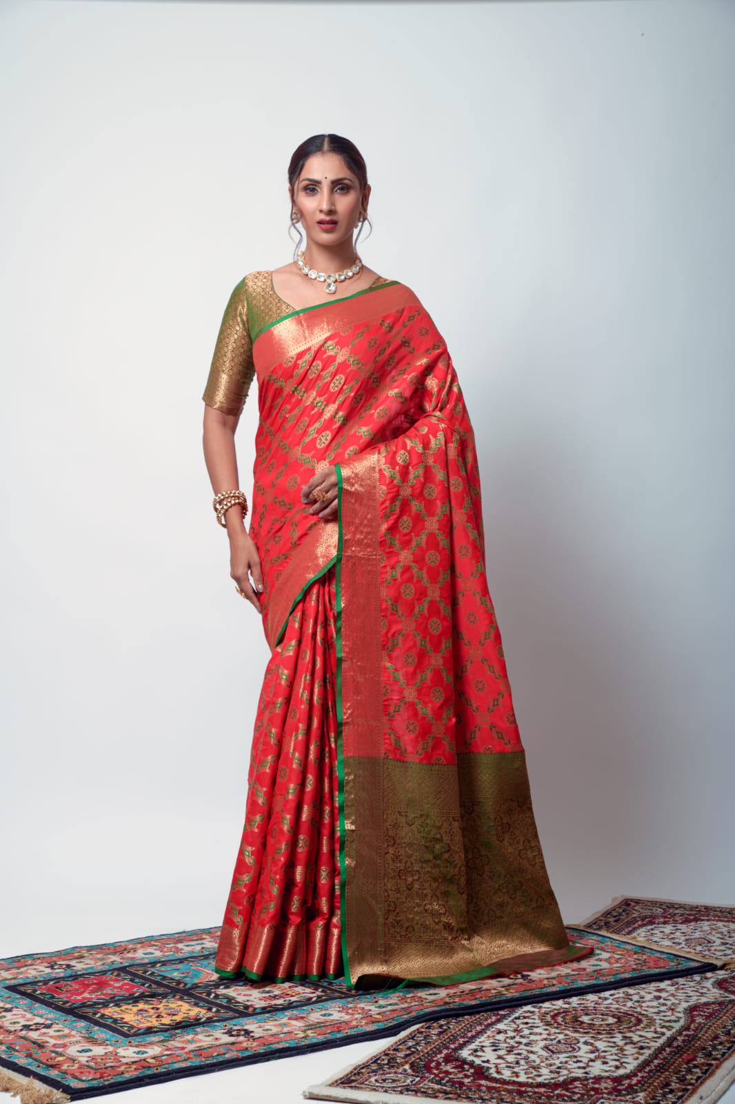 Rajpath Anika Soft Patola Sarees rajpath