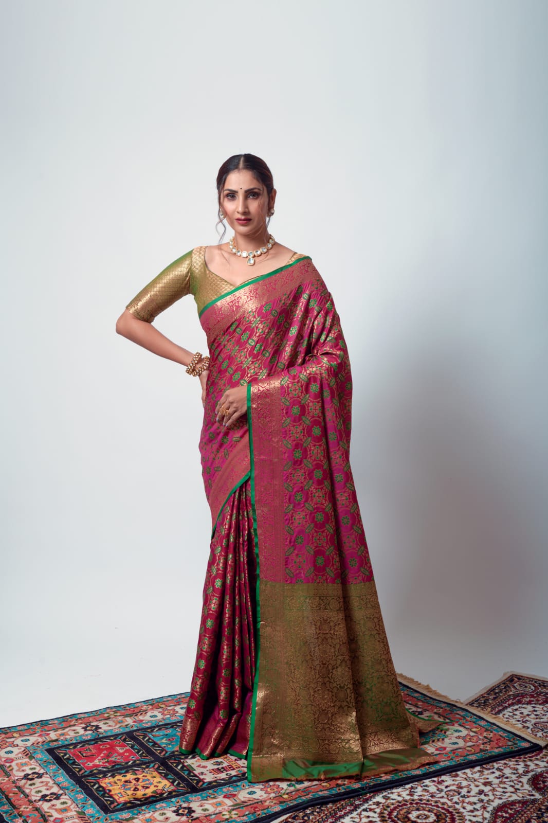 Rajpath Anika Soft Patola Sarees rajpath