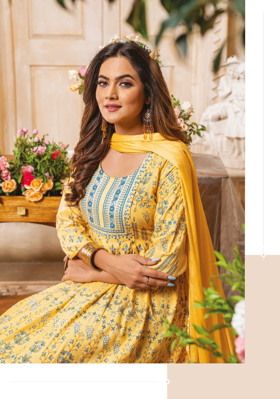 Paheli 2 Fancy Gown With Dupatta Anantexports