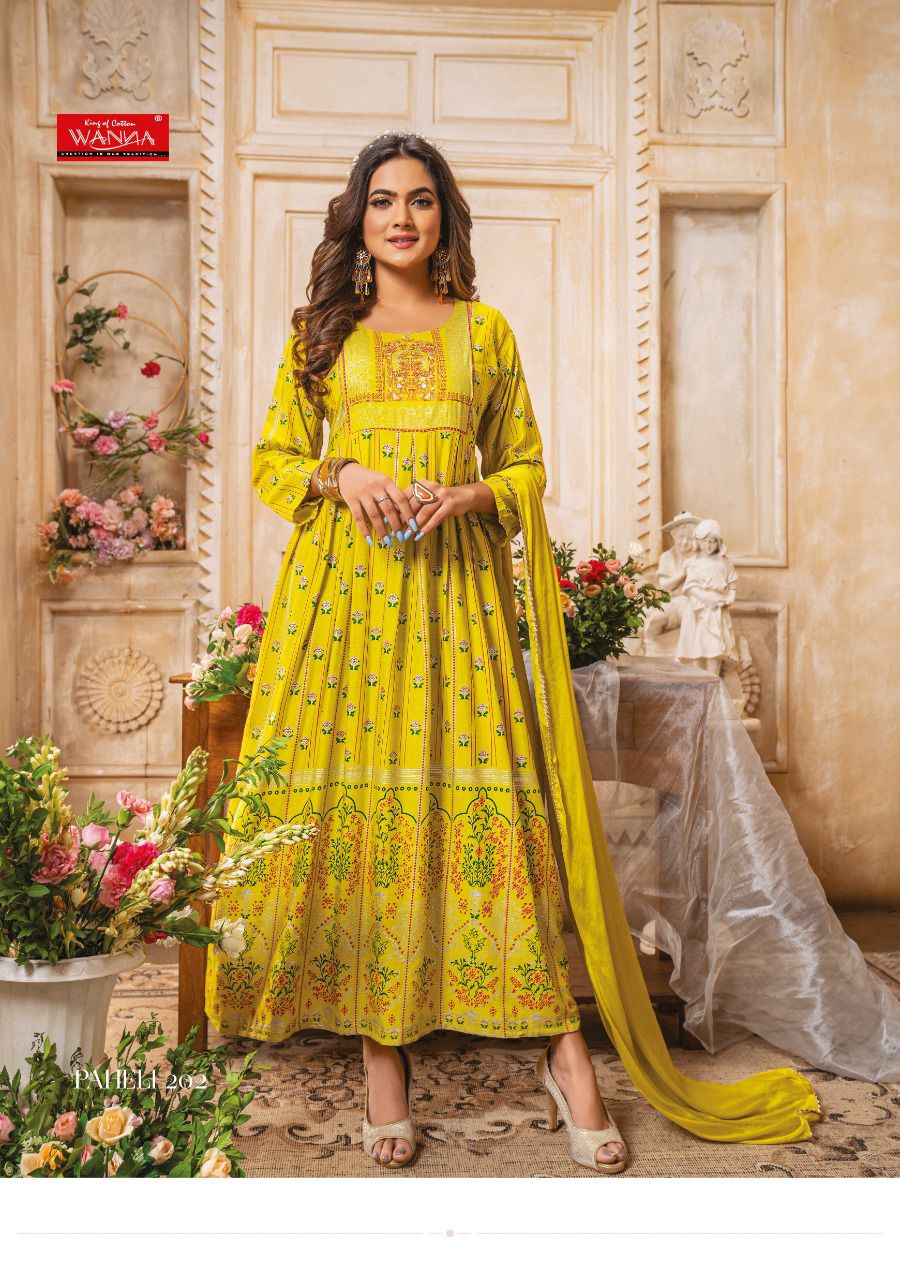 Paheli 2 Fancy Gown With Dupatta Anantexports