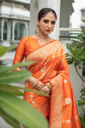 Soft Banarasi cotton silk saree saree