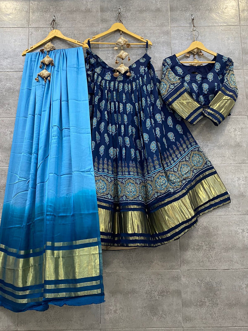 Pure gaji silk Navratri chaniya choli Anantexports