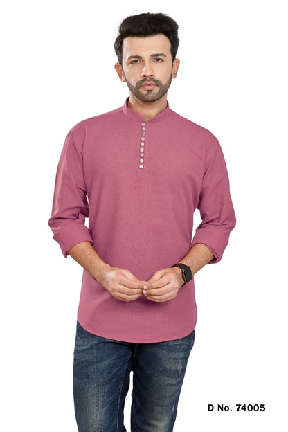 Short Pure Cotton Kurta - Anant Exports