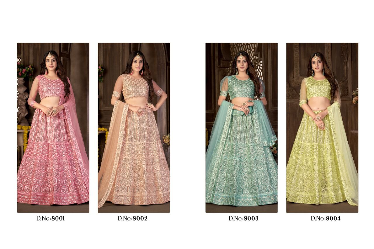 Zeeya-Mehreen Series - 8001-8004 Anantexports