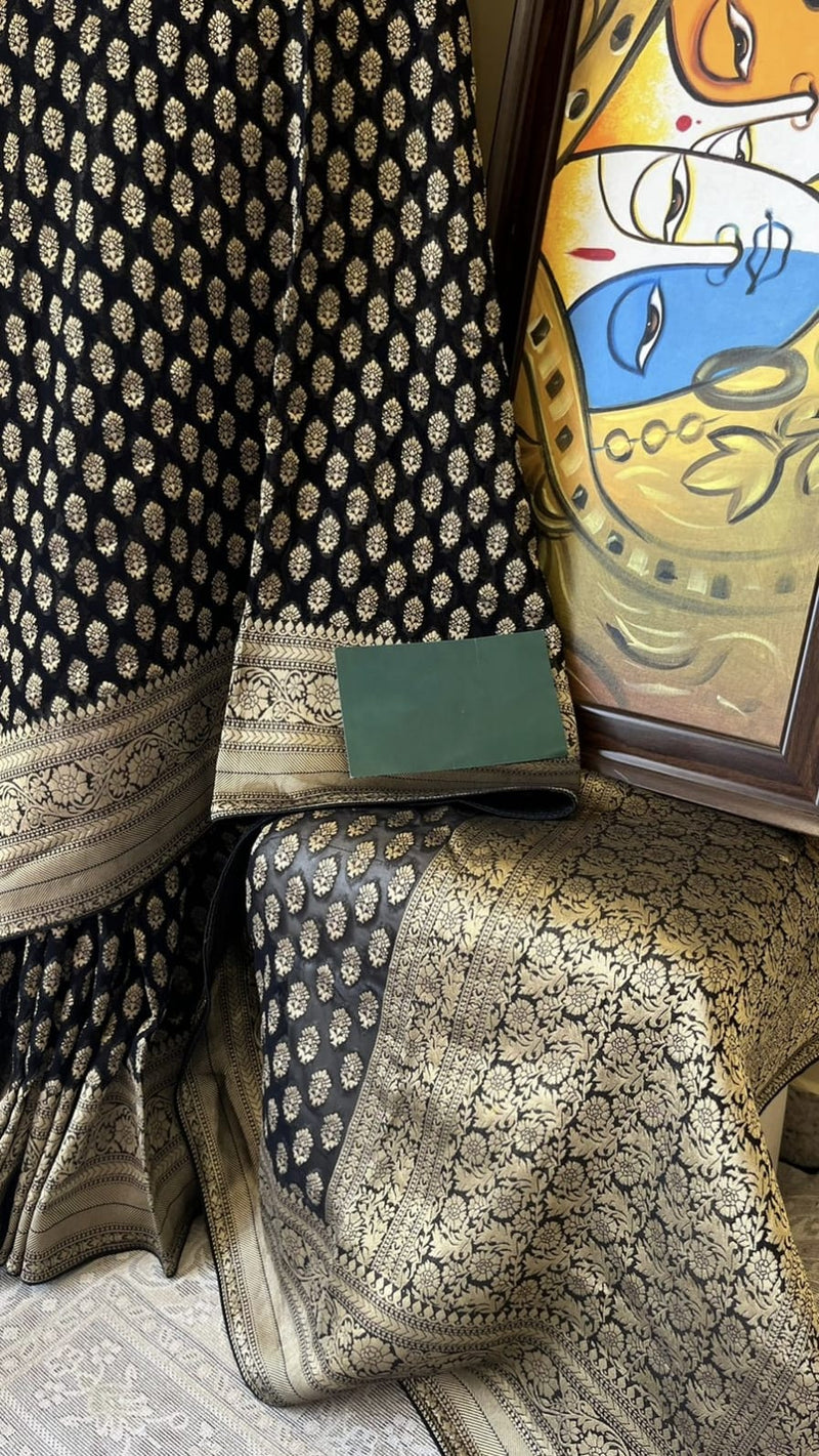 Pure khaddi Georgette Saree Anantexports