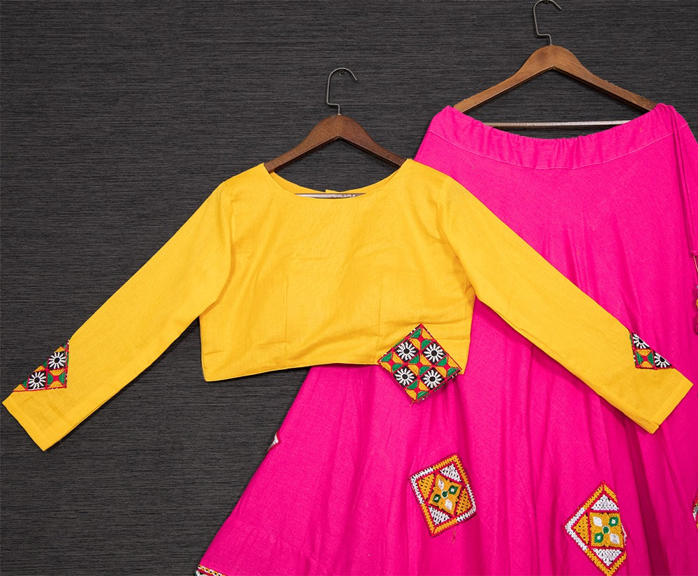 Navratri Cotton Lehenga Anantexports