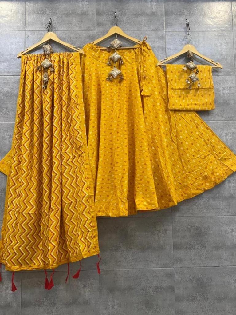 Cotton Printed Lehenga Anantexports