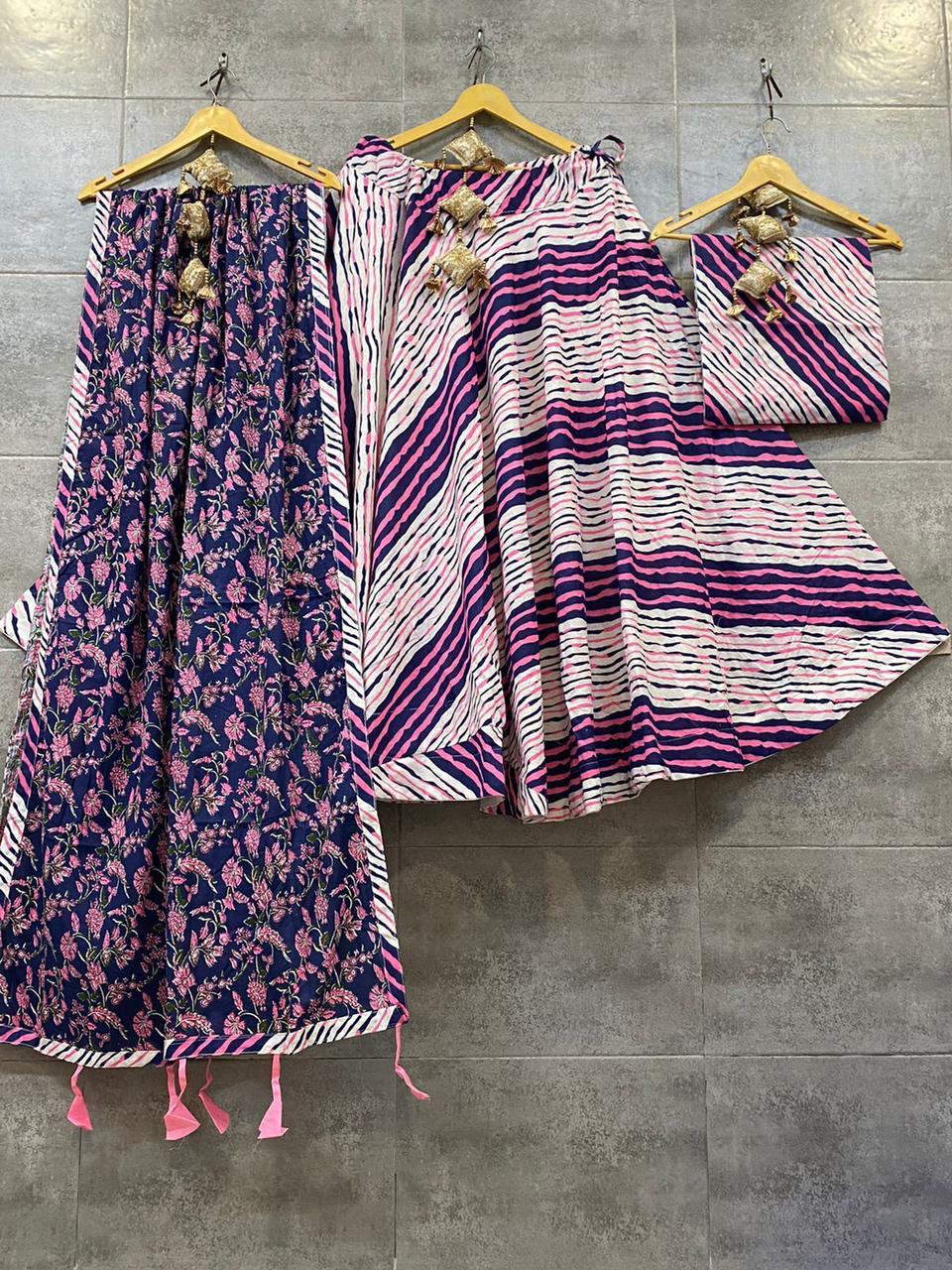 Cotton Printed Lehenga Anantexports