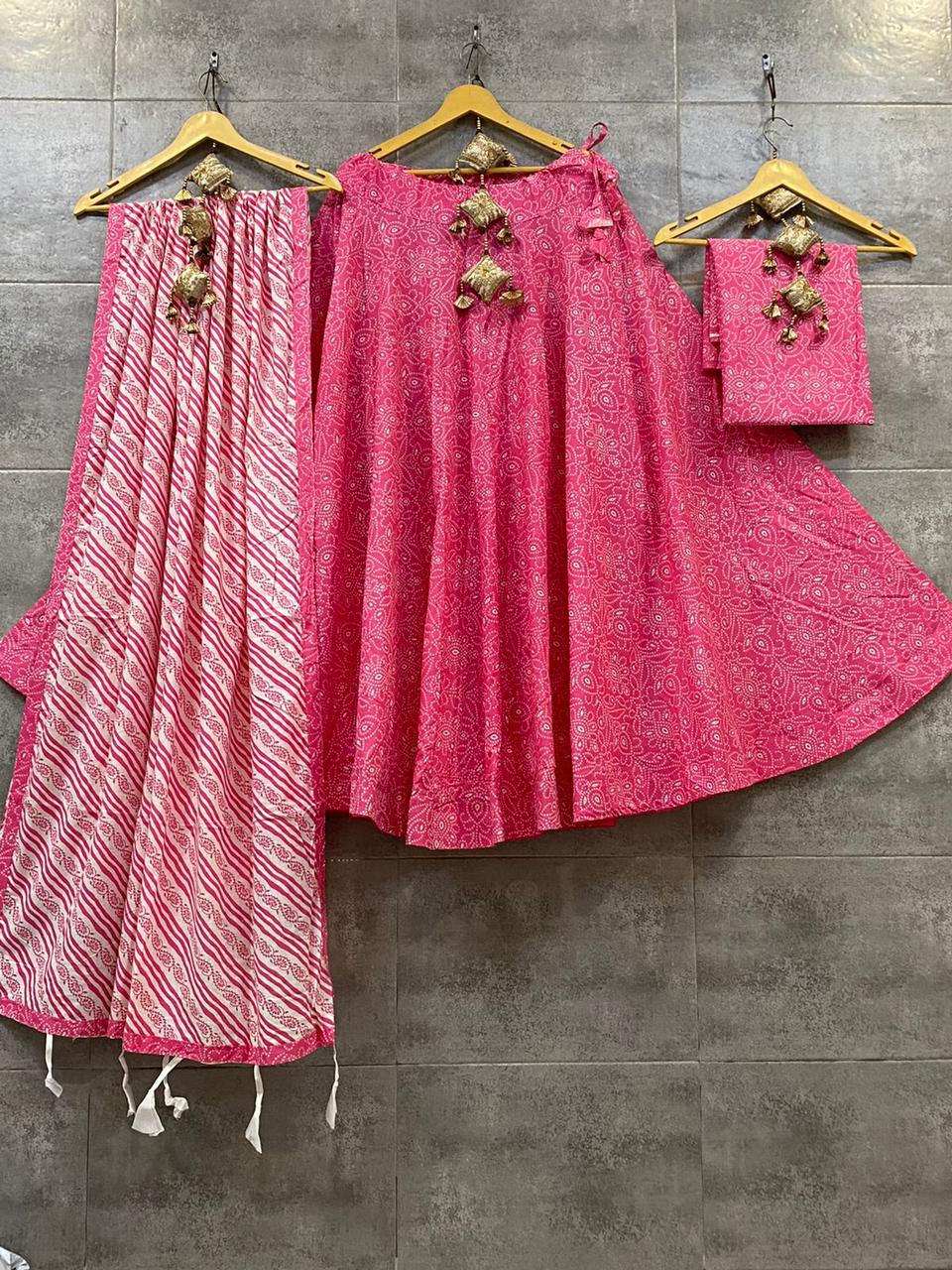 Cotton Printed Lehenga Anantexports