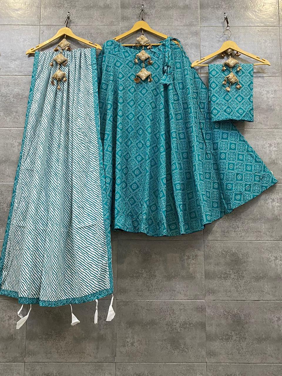 Cotton Printed Lehenga Anantexports