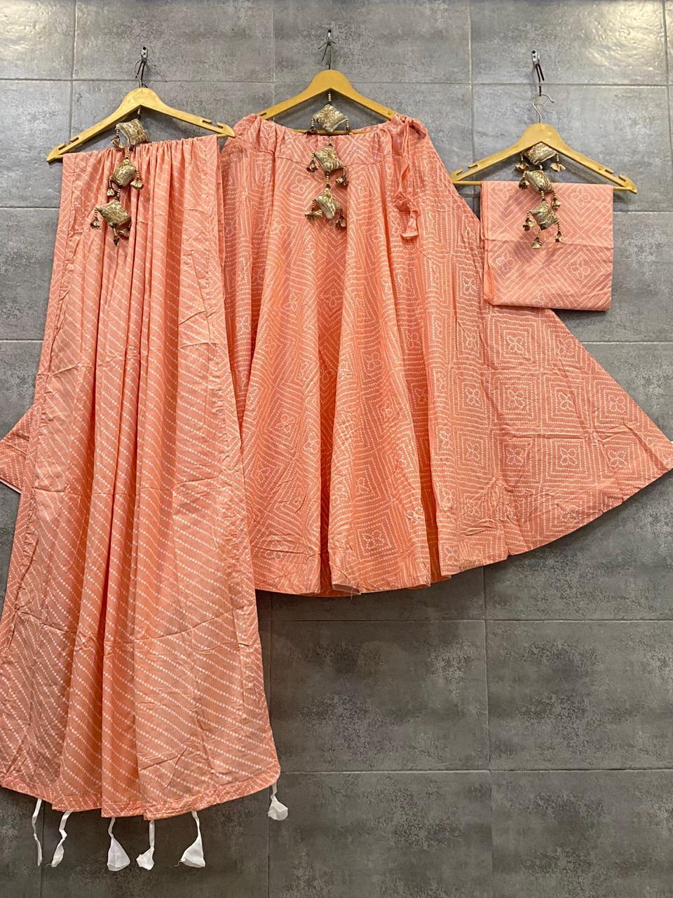 Cotton Printed Lehenga Anantexports