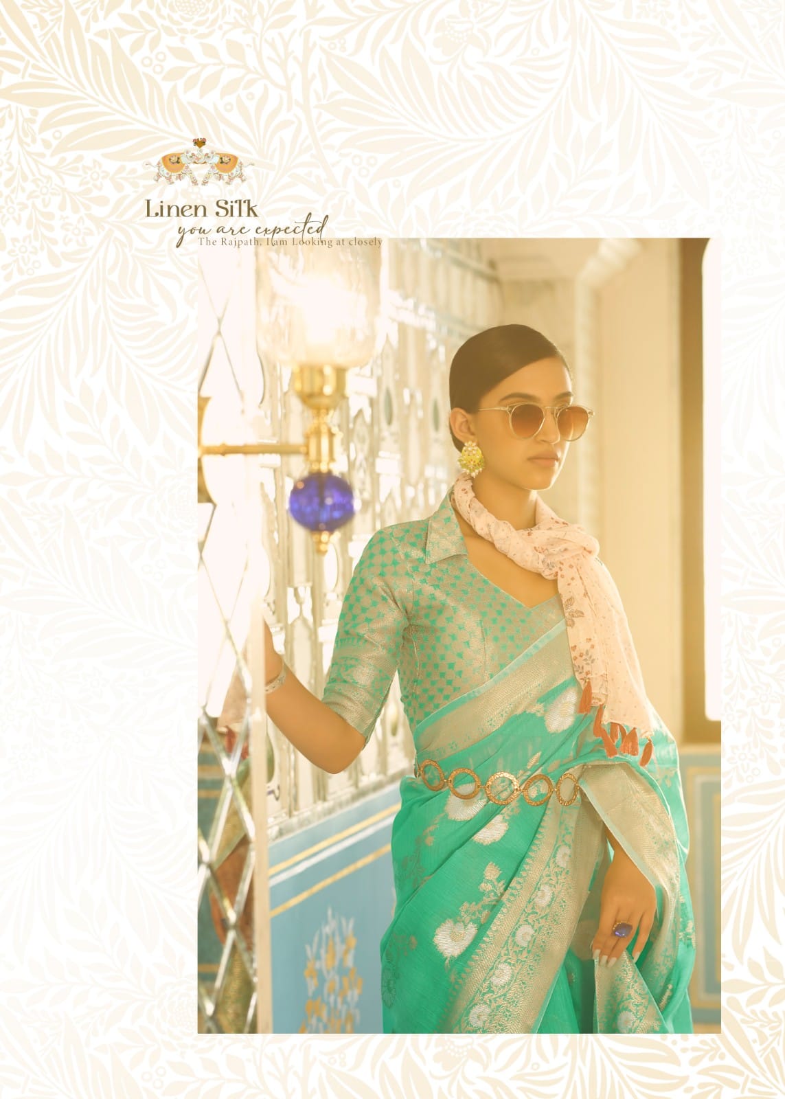 Rajpath Pure Allin Linen Saree Anantexports