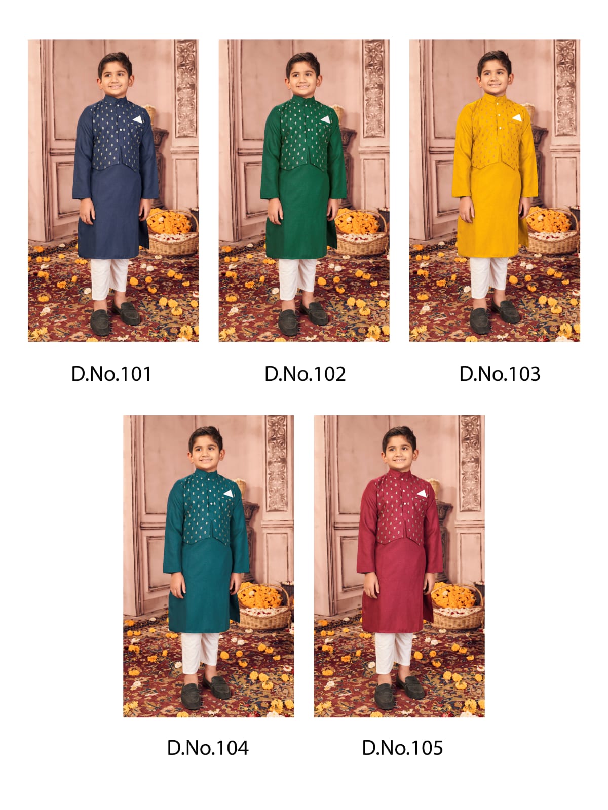 Kids Boy Kurta Pajama with Koti Anantexports