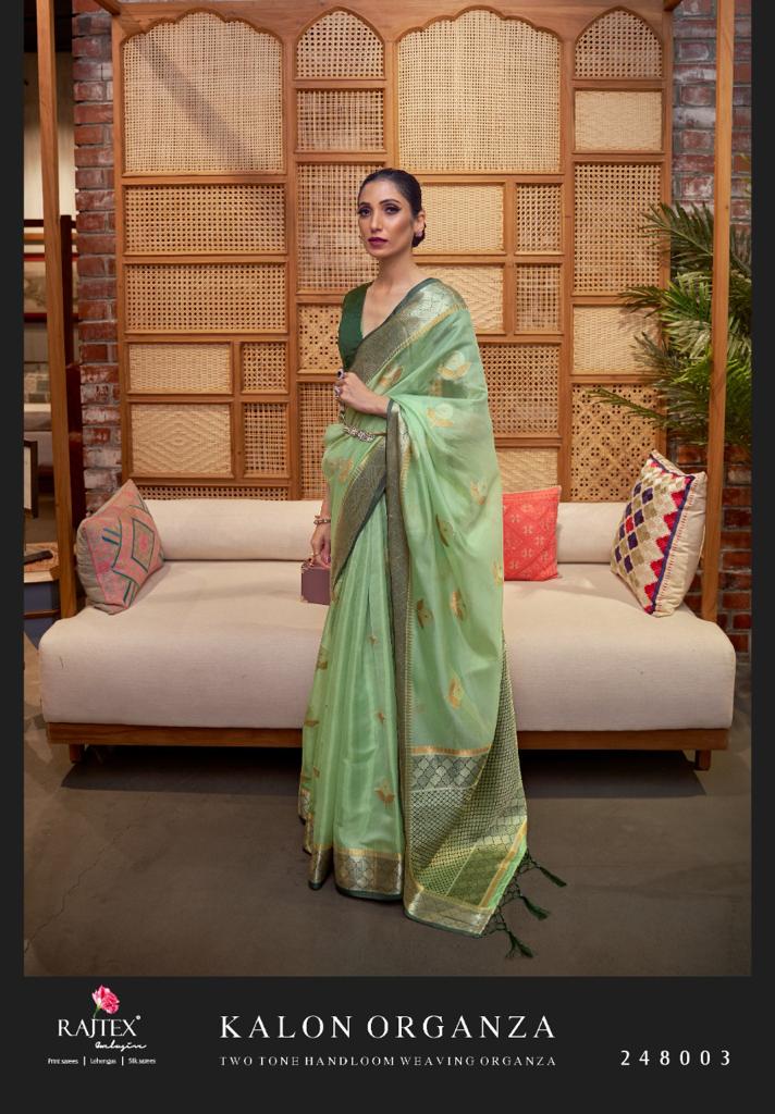 Rajtex Kalon Organza Sarees Anantexports