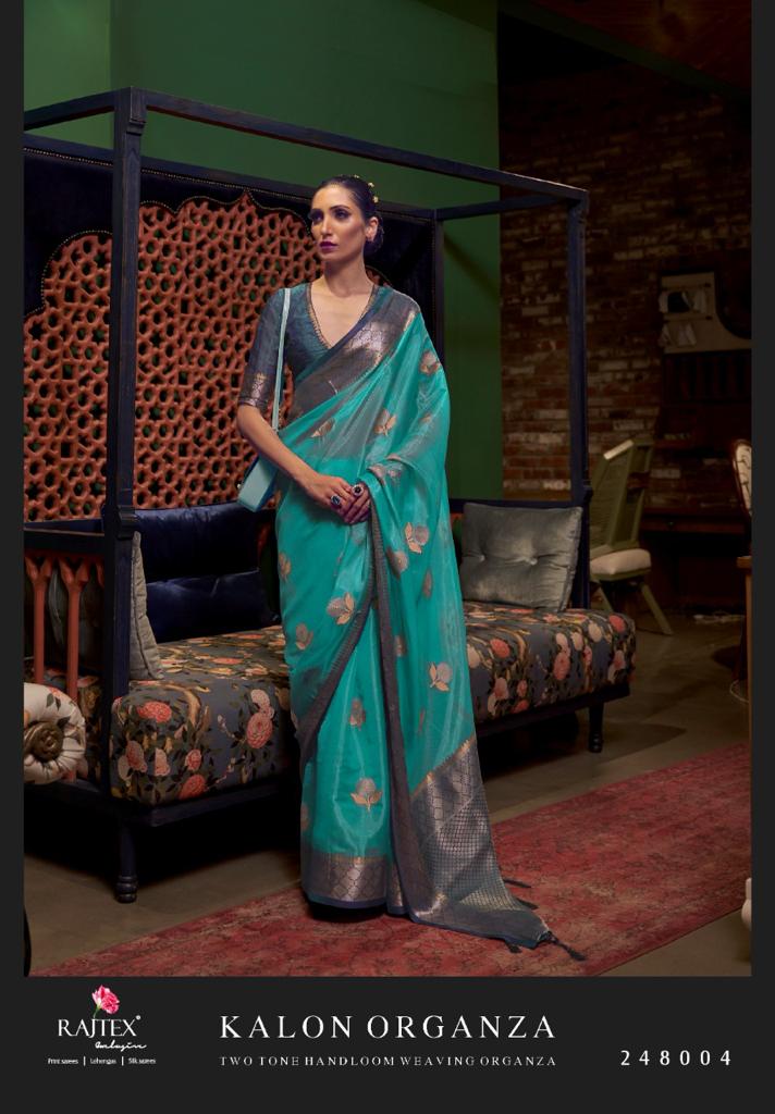 Rajtex Kalon Organza Sarees Anantexports