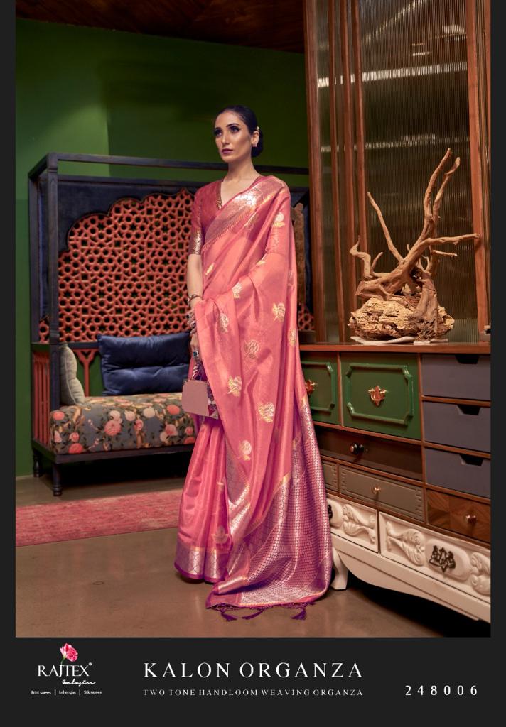 Rajtex Kalon Organza Sarees Anantexports