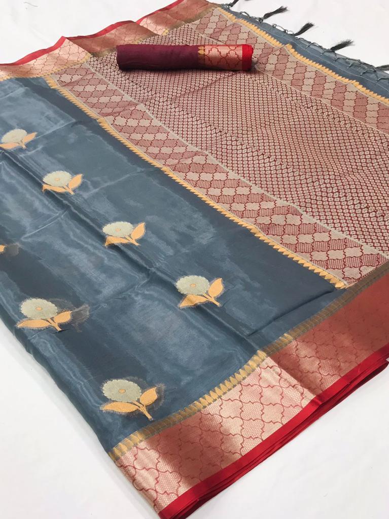 Rajtex Kalon Organza Sarees Anantexports