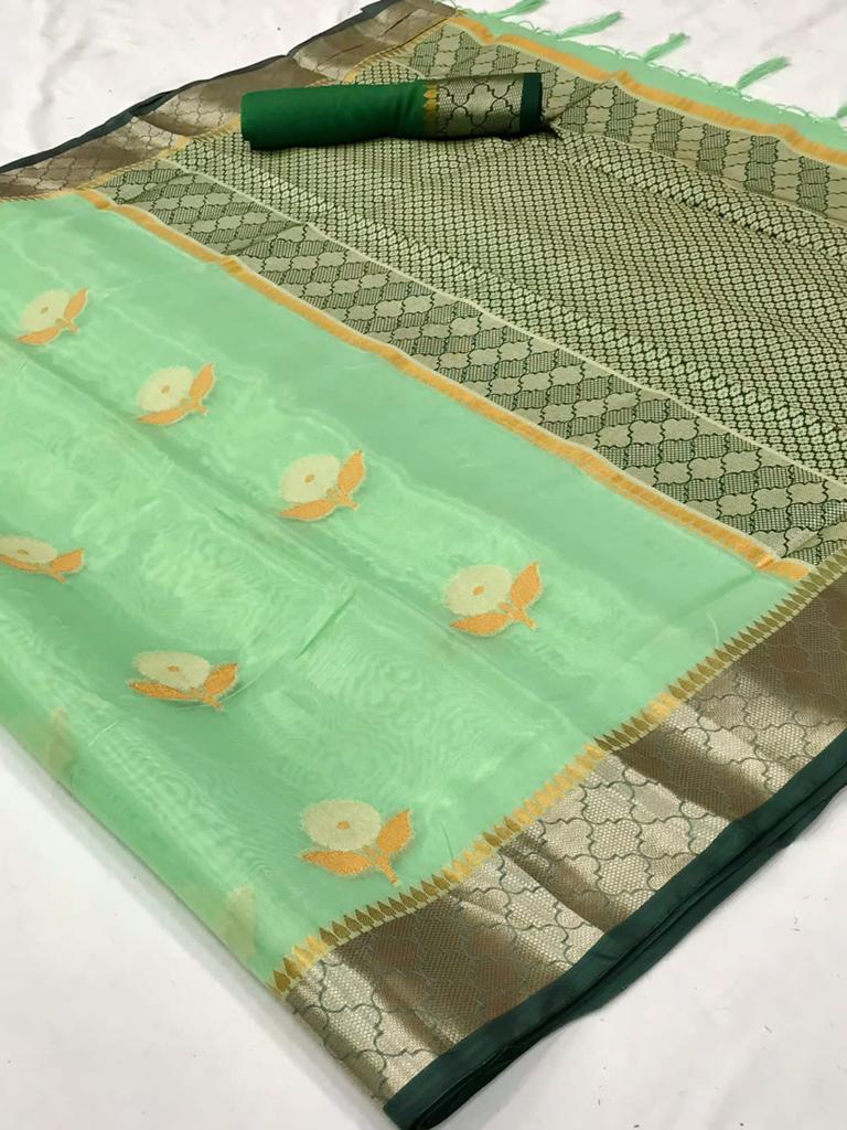 Rajtex Kalon Organza Sarees Anantexports