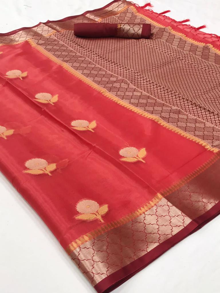 Rajtex Kalon Organza Sarees Anantexports
