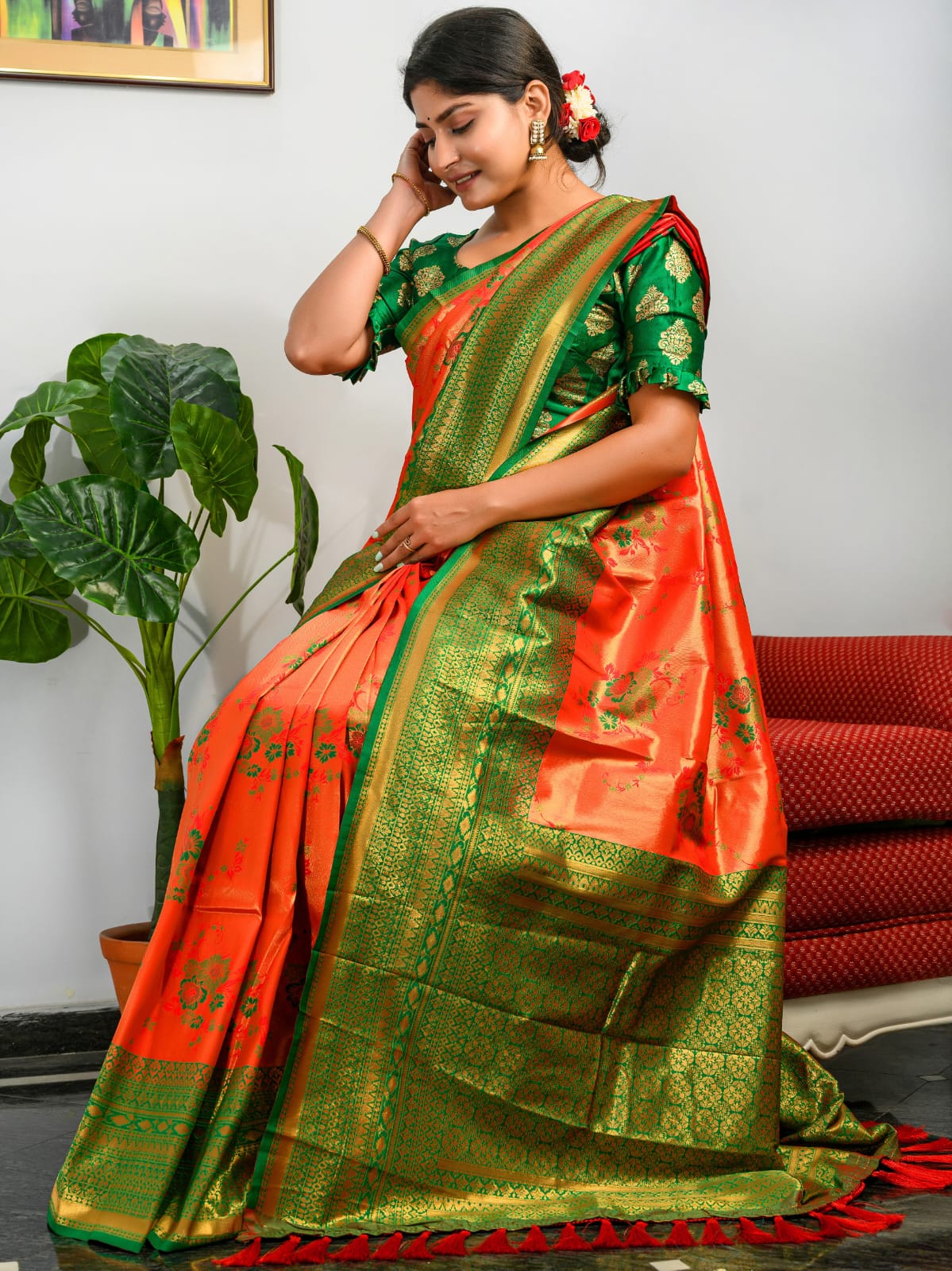 PURE KANJEEVARAM SILK SAREES Anantexports