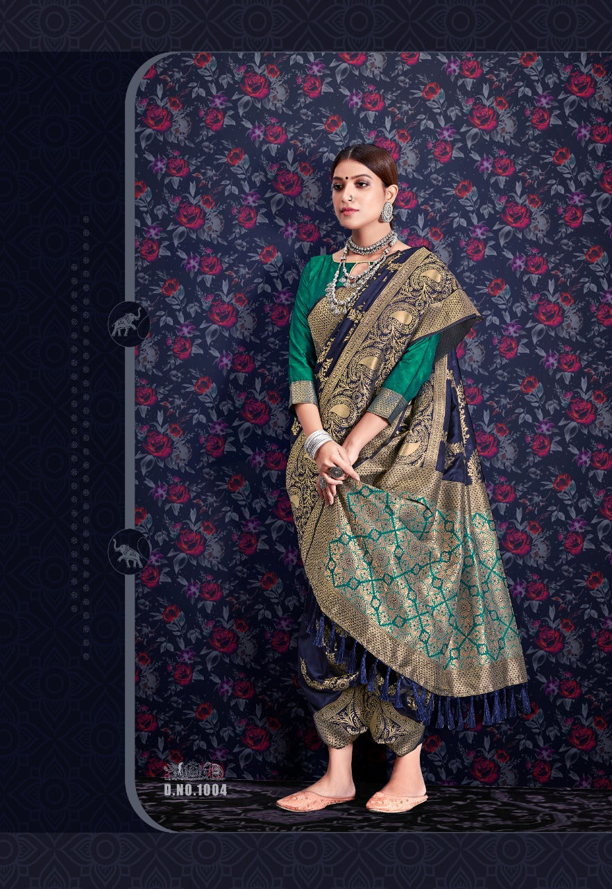 Rajtex Maharani Soft Silk Leheriya Weaving Saree Anantexports