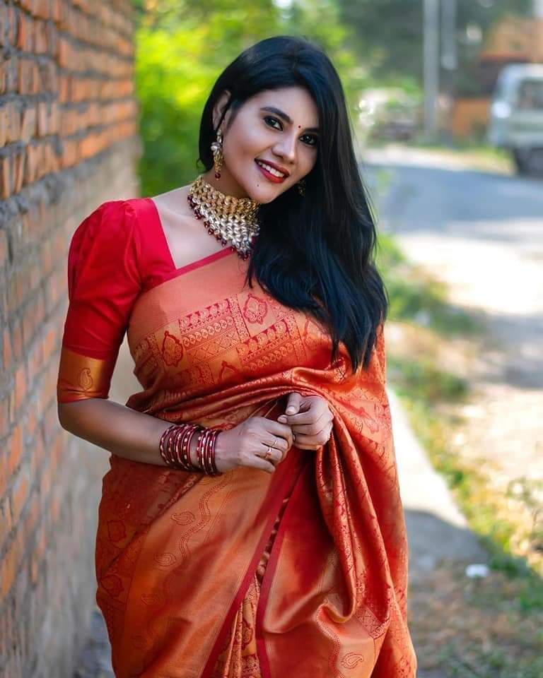 Partywear Kumbhi Silk Handloom Weaving Silk Anantexports