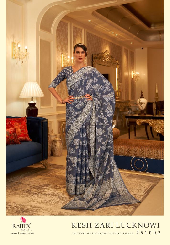 Party Wear RajTex Kesh zari Lucknowi - Anant Exports