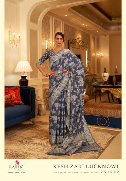 Party Wear RajTex Kesh zari Lucknowi - Anant Exports