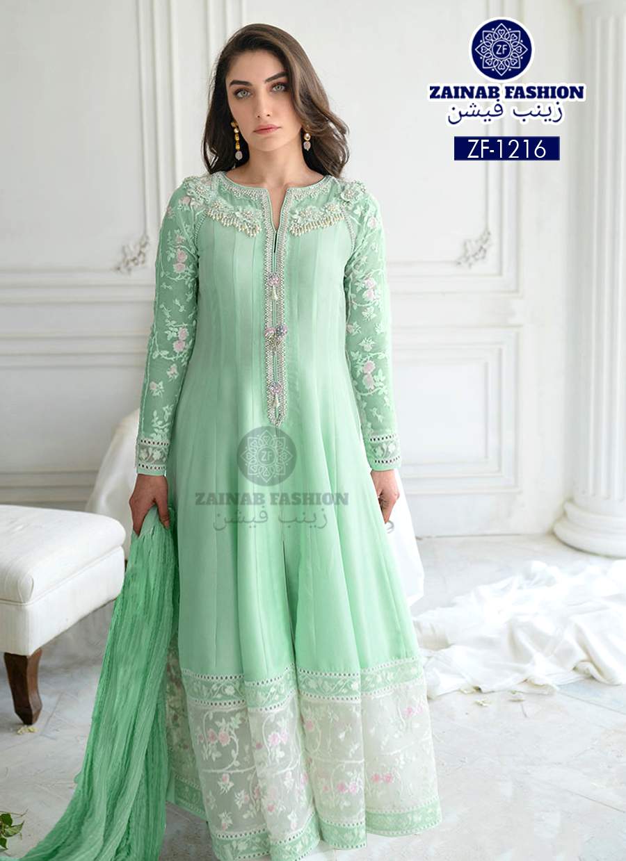Zainab Anarkali Gown ZF -1216 Anantexports
