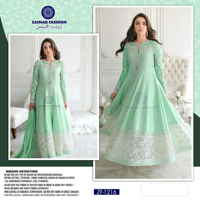 Zainab Anarkali Gown ZF -1216 Anantexports