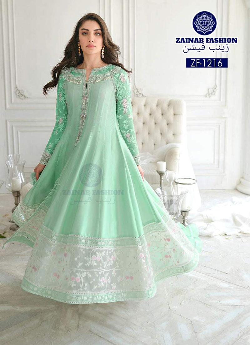 Zainab Anarkali Gown ZF -1216 Anantexports