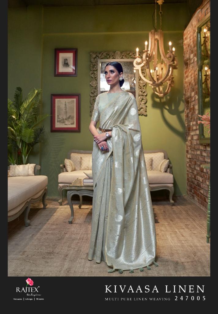 Party wear RajTex Kivaasa Linen Anantexports