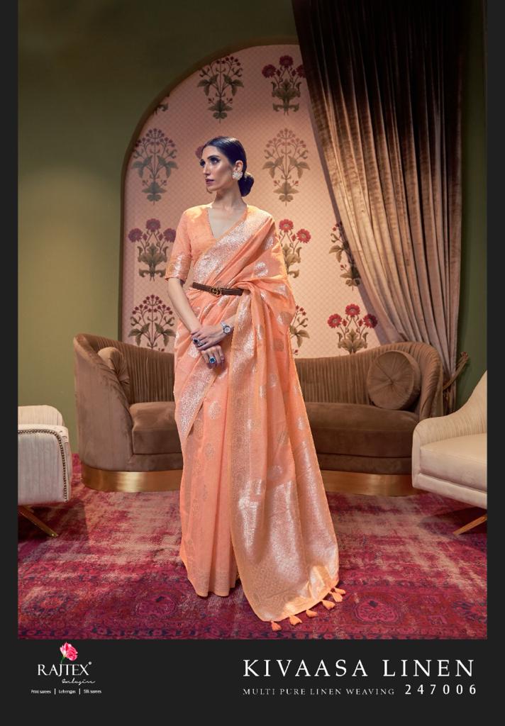 Party wear RajTex Kivaasa Linen Anantexports