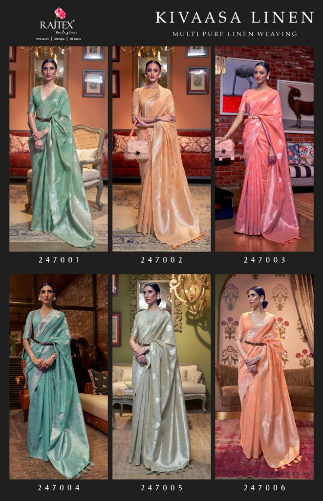 Party wear RajTex Kivaasa Linen Anantexports