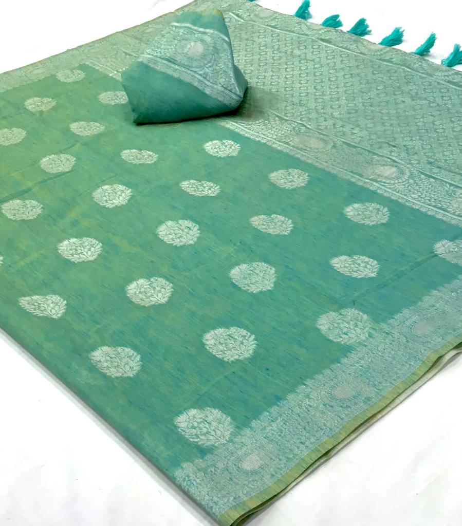 Party wear RajTex Kivaasa Linen Anantexports