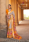 Rewaa Pure Silk Designer Patola Saree Anantexports