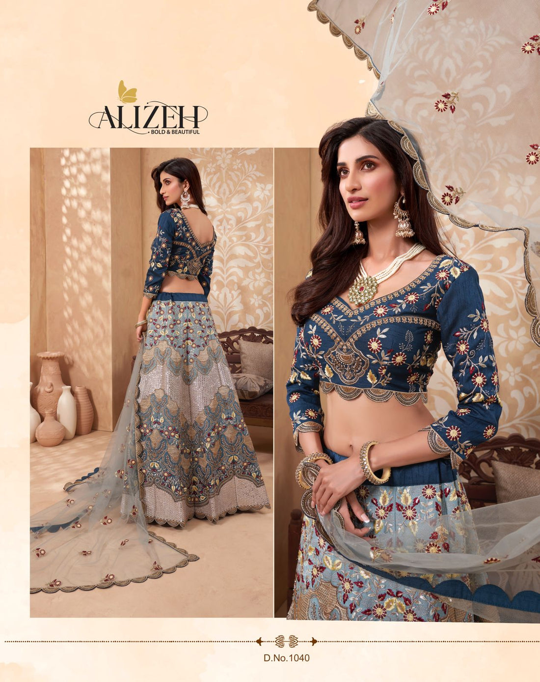 Alizeh Sparkle Vol-2 1040 Anant Tex Exports Private Limited