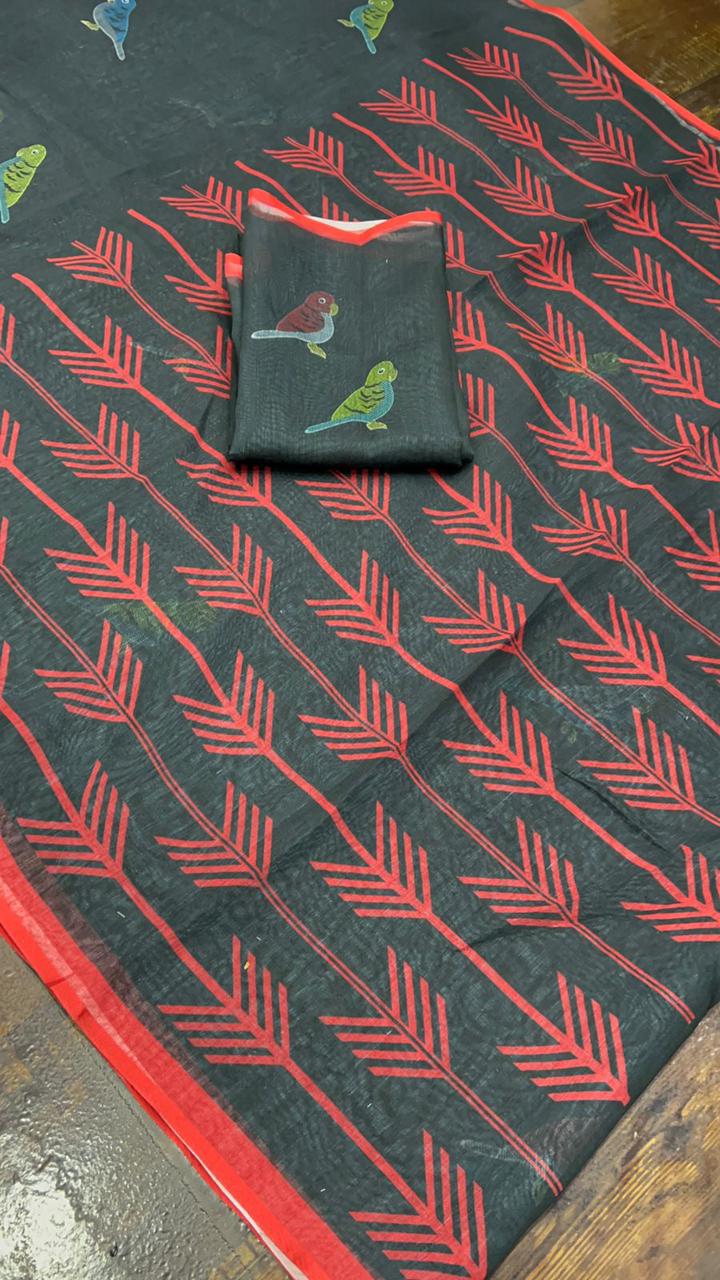 Plain Linen Saree Anant Tex Exports Private Limited