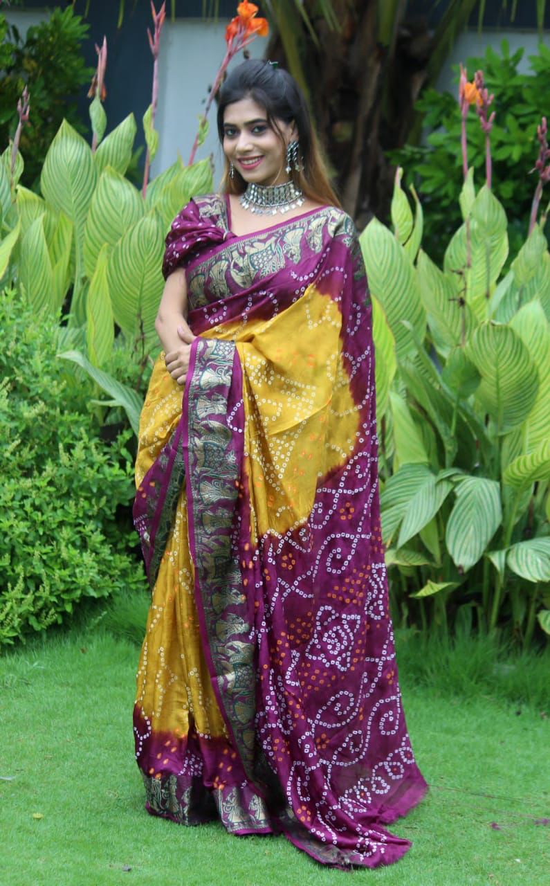 Gharchola Bandhani Saree Anant Tex Exports Private Limited