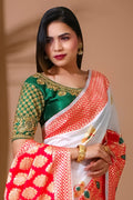 Soft Banarasi Silk Puja sarees Wedding 33 Anant Tex Exports Private Limited