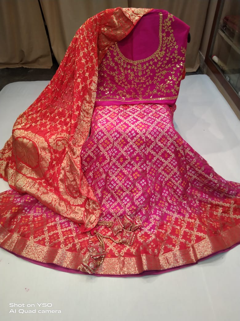 Rajasthani Ghadchola Lahenga Anant Tex Exports Private Limited