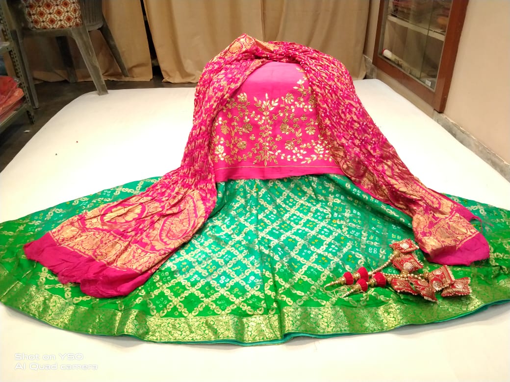 Rajasthani Ghadchola Lahenga Anant Tex Exports Private Limited