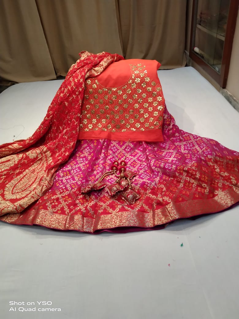 Rajasthani Ghadchola Lahenga Anant Tex Exports Private Limited