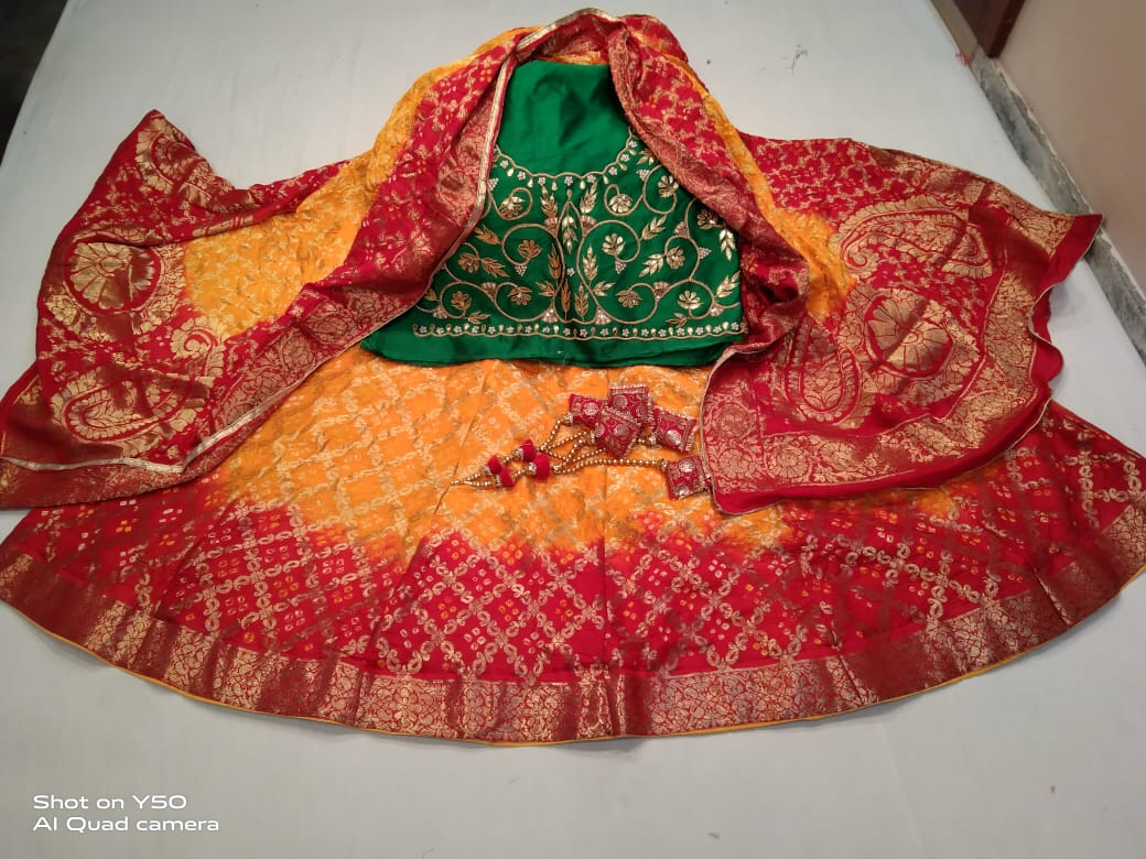 Rajasthani Ghadchola Lahenga Anant Tex Exports Private Limited